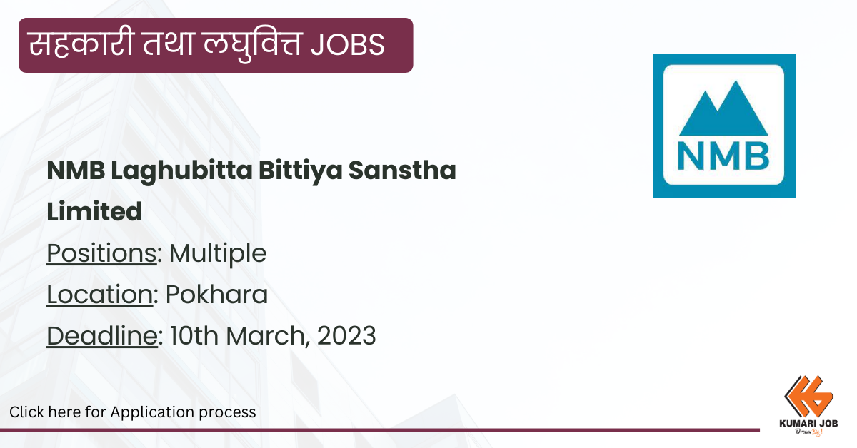NMB Laghubitta Bittiya Sanstha Limited